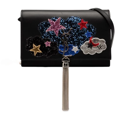 Женский кошелек Saint Laurent Kate на цепочке