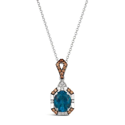 Женское колье Le Vian Semi-Precious LABF 40, белое золото