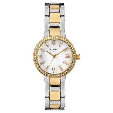 Женские часы Timex Swarovski TW2T58800, перламутровые