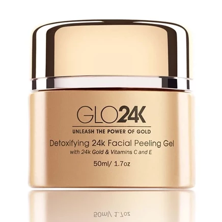 Пилинг-гель GLO24K с золотом 24K и витаминами C/E, 50 мл