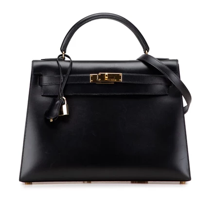Женская сумка Hermès Kelly Sellier 32 Box Calf, б/у