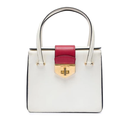 Женская мини-сумка Prada Saffiano Turnlock б/у