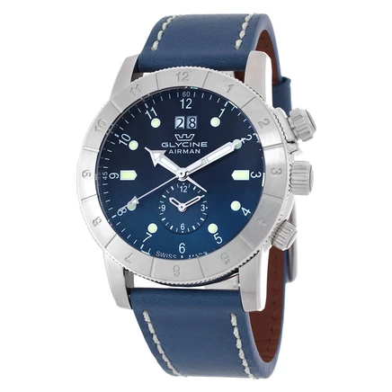 Мужские часы Glycine Airman Contemporary GL0151, синие