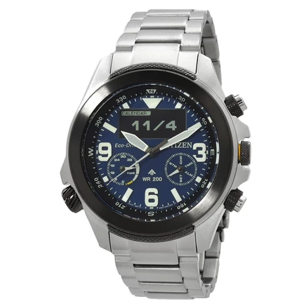 Мужские часы Citizen Promaster JV1006-51L, синие