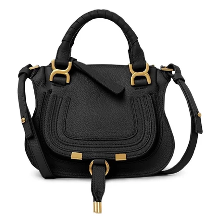 Женская сумка Chloé Marcie Mini, черная