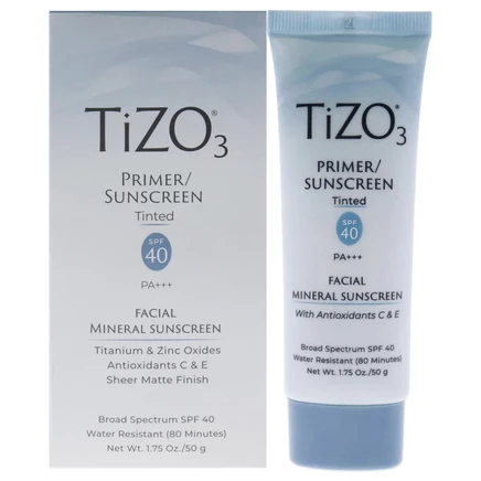 Оттеночный праймер для лица Tizo3 SPF 40, 52 мл