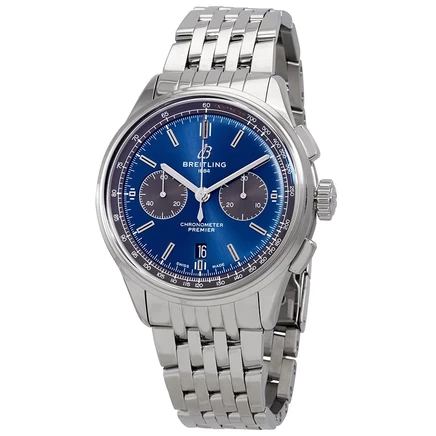 Мужские часы Breitling Premier AB0118A61C1A1, синие