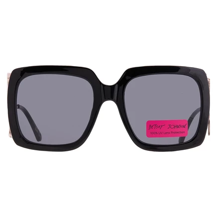 Женские солнцезащитные очки Betsey Johnson, черные