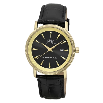 Мужские часы Porsamo Bleu Veritas 2 1362EVEL, черные