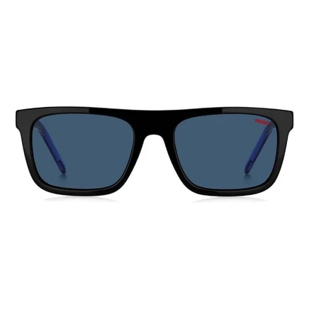 Унисекс-очки Hugo Boss HG 1297/S 54, чёрно-синие