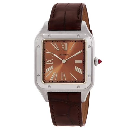 Мужские часы Cartier Santos-Dumont WGSA0113, медные