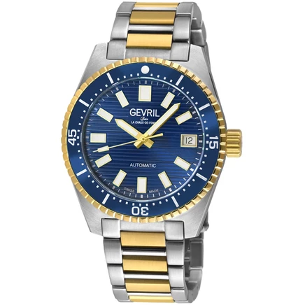 Мужские часы Gevril Atlantic Avenue 47205B, синие