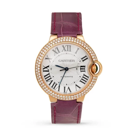 Унисекс-часы Cartier Ballon Bleu WE900551, серебристые