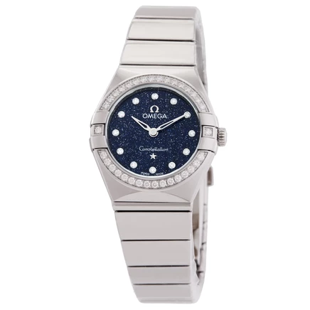 Женские часы Omega 131.15.25.60.53.002, синие