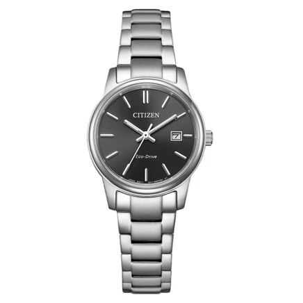 Женские часы Citizen Pair Eco-Drive EW2318-90E, черные