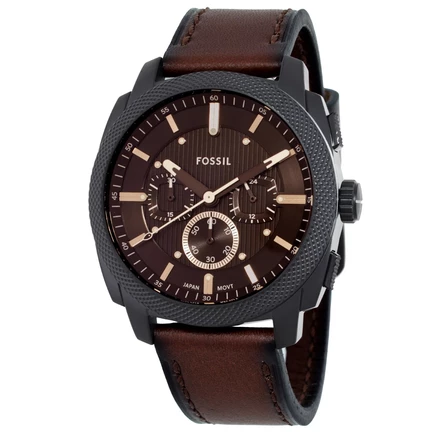 Мужские часы Fossil Machine FS6101, хронограф, черные