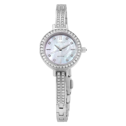 Женские часы Citizen EM0860-51D, белые