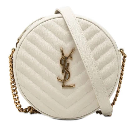Женская сумка Saint Laurent Chevron Camera через плечо