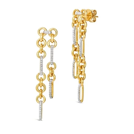 Женские серьги Le Vian ASOZ 23, 14К, медовое золото
