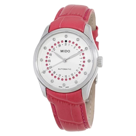 Женские часы Mido Belluna M0242071603609, белые