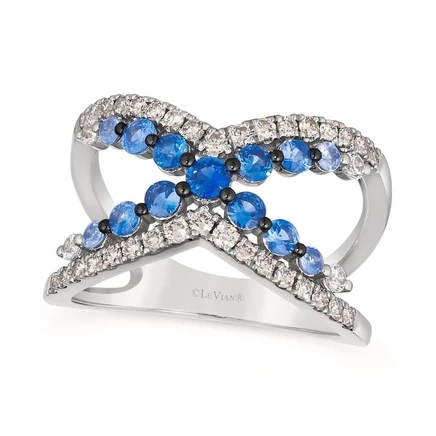 Женское кольцо Le Vian Denim Ombre, 14K золото