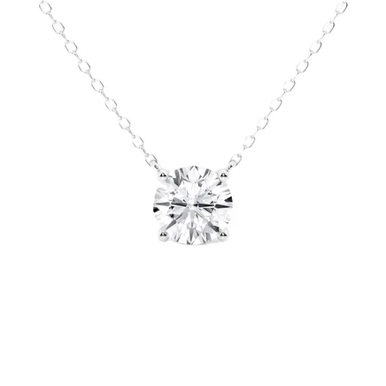 Подвеска Brilliant Diamond, бриллиант 1,5 кт, белое золото