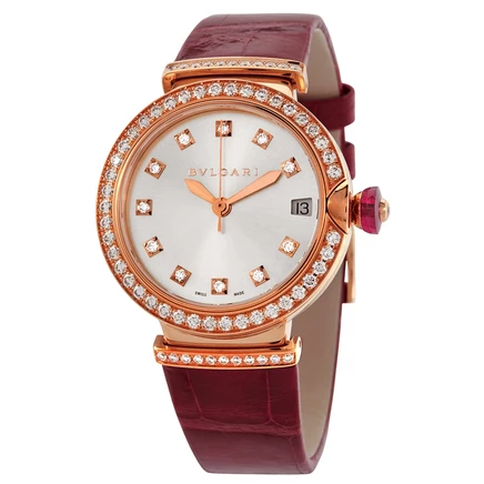 Женские часы Bvlgari Lvcea 102329, серебристые