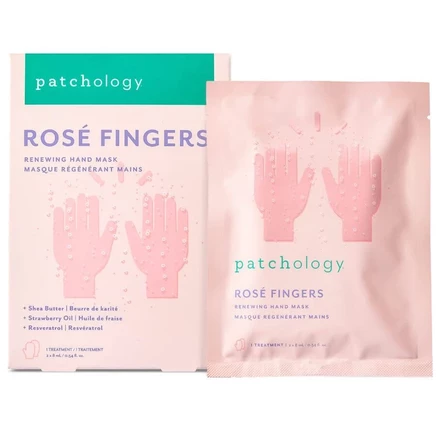 Маска для рук Patchology Rose Fingers, обновляющая