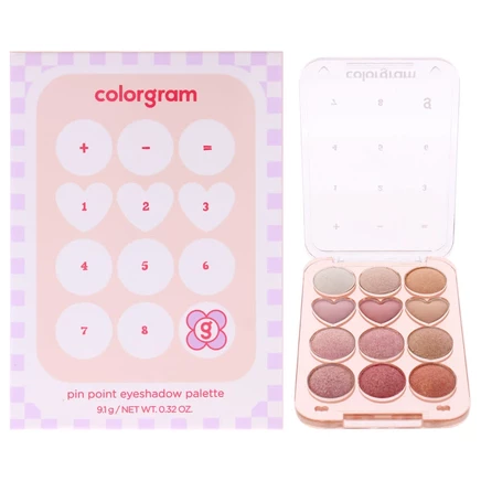 Палетка теней Colorgram Pin Point, 9 г, 04 яркий холодный