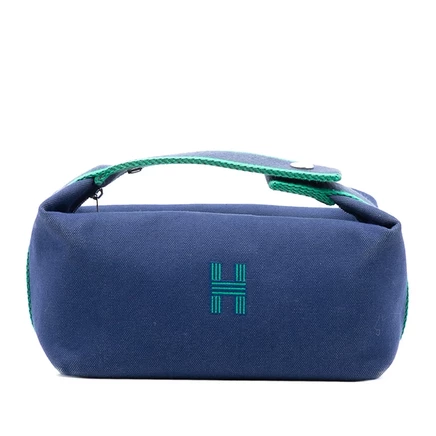 Женская косметичка Hermes Small Bride A Brac, холст