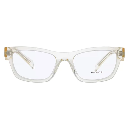 Женские очки Prada PR B01V, прозрачные светло-желтые