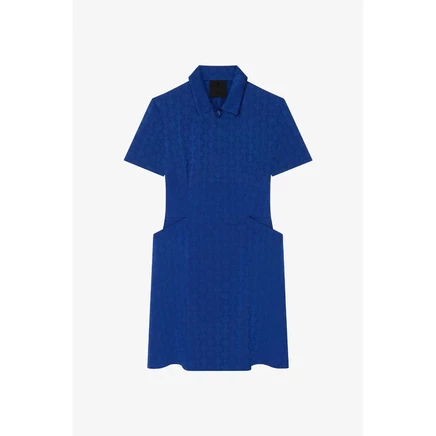 Женское платье Givenchy Polo, сапфирово-синее