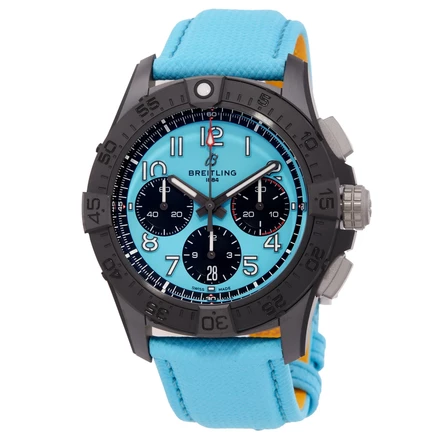 Мужские часы Breitling Avenger SB0146101L1X1, бирюзовые