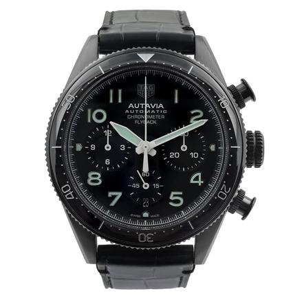Мужские часы TAG Heuer Autavia CBE511C, чёрные