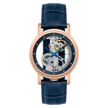 Мужские часы Thomas Earnshaw Fowler Bridge ES-8225-06, синие