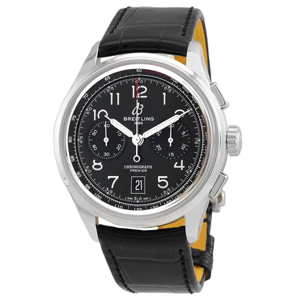Мужские часы Breitling Premier B01 AB0145221B1P1, черные