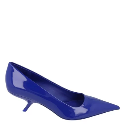 Женские туфли Ferragamo Eva 55, лаковые, синие