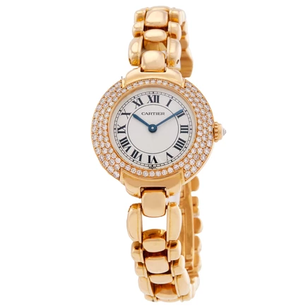 Женские часы Cartier Vendome WN1010C8, белые