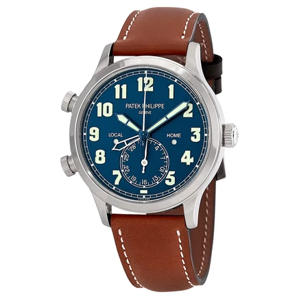 Мужские часы Patek Philippe Calatrava, б/у, синие