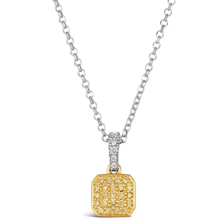 Женское колье Le Vian BAEQ 12, двухцветное золото