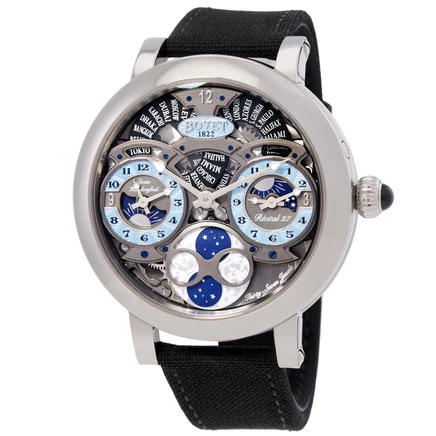 Мужские часы Bovet Recital 27 R270014, синие