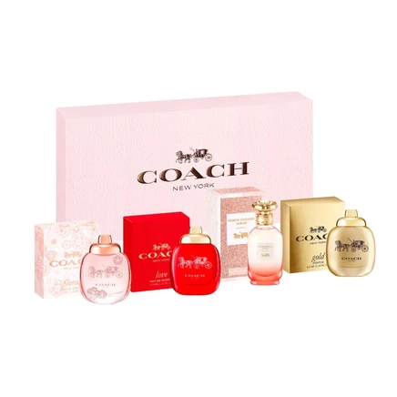 Женский набор миниатюр ароматов Coach, 4×4,5 мл