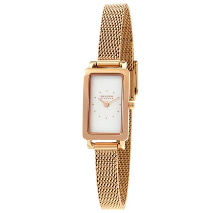 Женские часы Skagen Hagen Micro SKW3148, белые