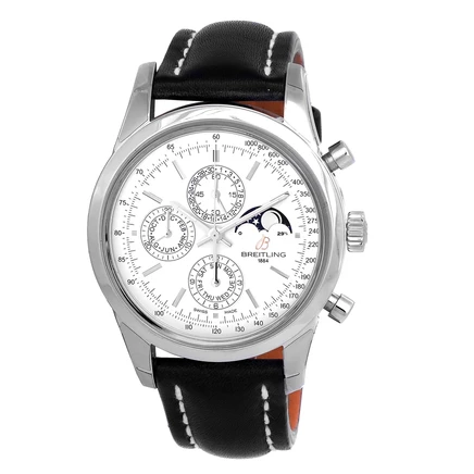 Мужские часы б/у Breitling Transocean A1931012, серебристые
