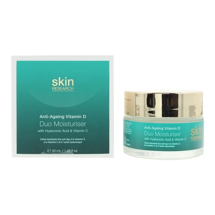 Крем Skin Research Vitamin D, гиалуроновая кислота и C