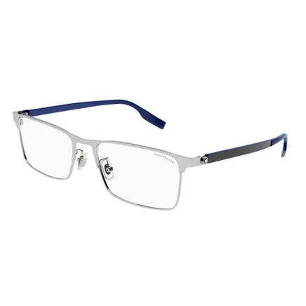 Мужские прямоугольные очки Montblanc MB0187O 002, черные