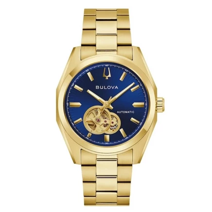Мужские часы Bulova 97A203, автоматические, синие