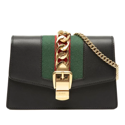 Женская сумка Gucci Sylvie Super Mini, б/у