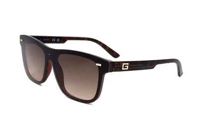 Мужские солнцезащитные очки Guess GF0183, коричневые