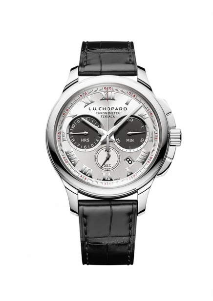 Мужские часы Chopard L.U.C Chrono One, серебристые